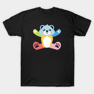 Queer Pride Flag Bear T-Shirt